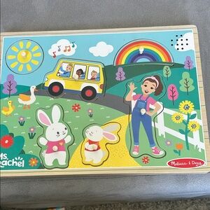 BNWB: Ms. Rachel Singing Puzzle, Melissa & Doug Colorful Puzzle
